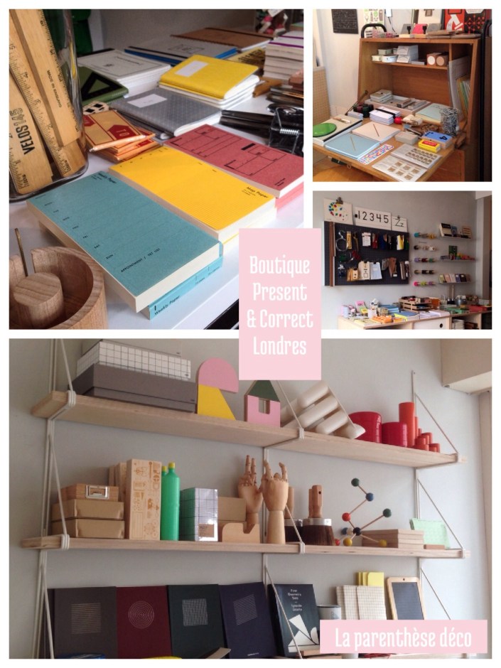 Papeterie Present and Correct, Londres