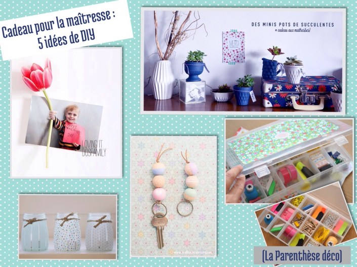 Idée cadeau fin d'année pour la maîtresse ou le maître