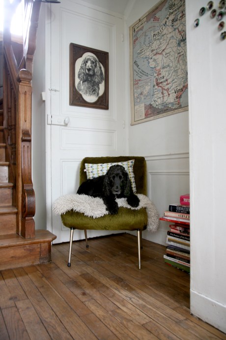 Coin lecture Madame La Broc : carte de France scolaire