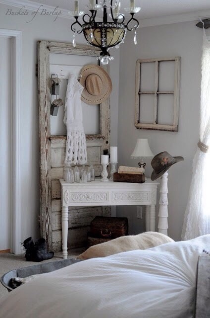 Recycler une porte et une fenêtre ancienn