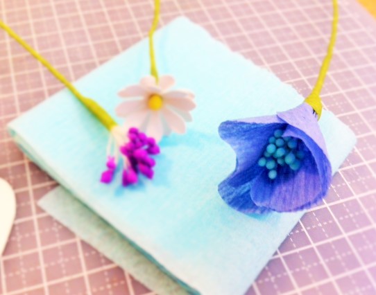 Fleurs en papier