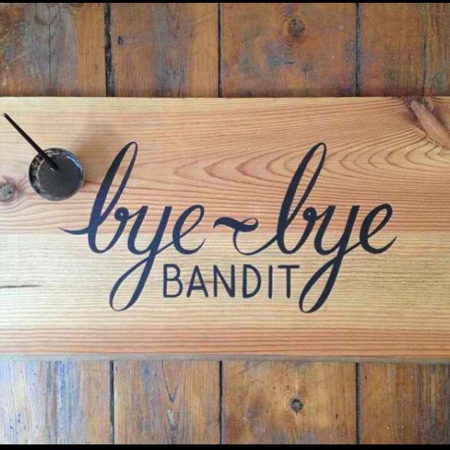 Papeterie Bye bye bandit